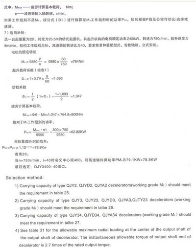 QY3D、QY3S、QJY起重硬齿面起重机