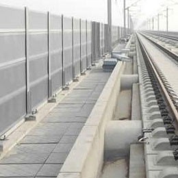 京滬軌道交通鐵路客運專線路基段聲屏障隔音工程