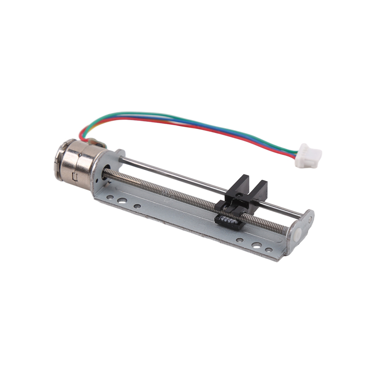 微型滑塊螺桿步進(jìn)電機(jī)10mm 5VDC微型線性步進(jìn)電機(jī)，用于精密儀器調(diào)焦調(diào)整