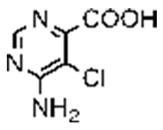 6-amino-5-chloropyrimidine-4-carboxylic acid