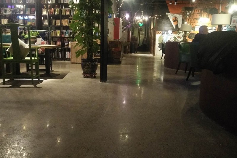 呼和浩特市咖啡厅-混凝土密封固化地坪