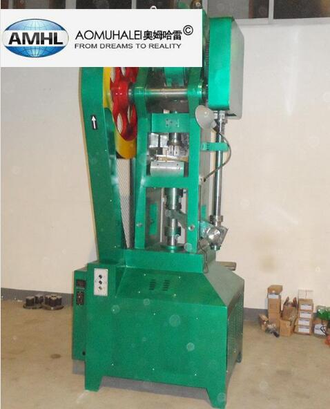 Chemical single punch tablet press