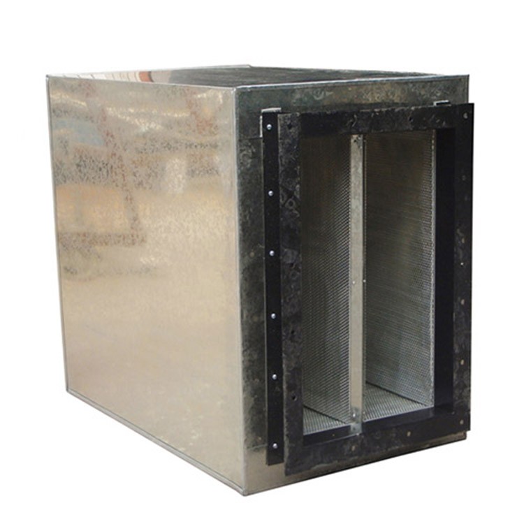 宁武便携式折板式管道消声器