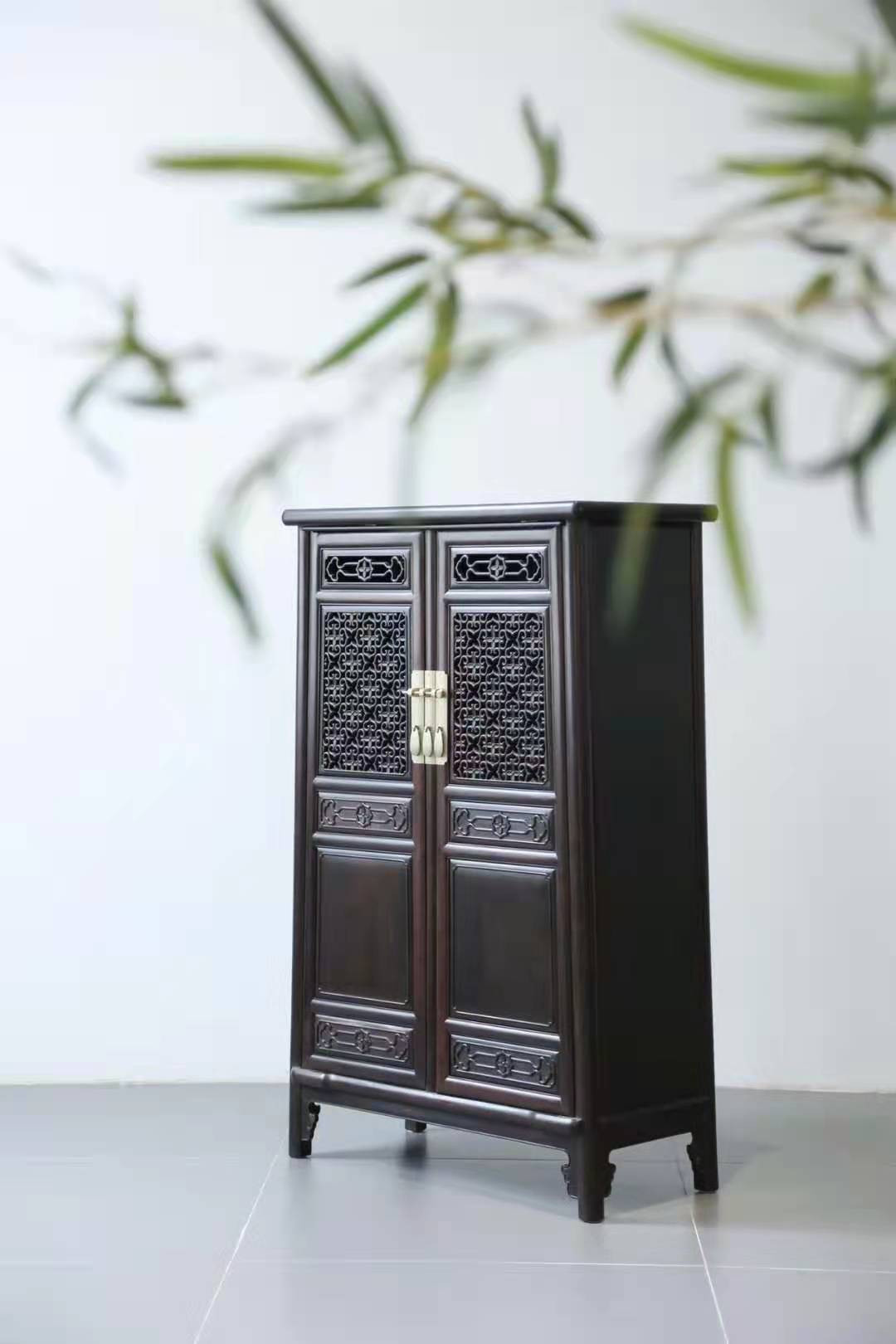 梅花圆角柜-古典红木家具,红木摆件,工艺品小件-厦门市万匠一心贸易