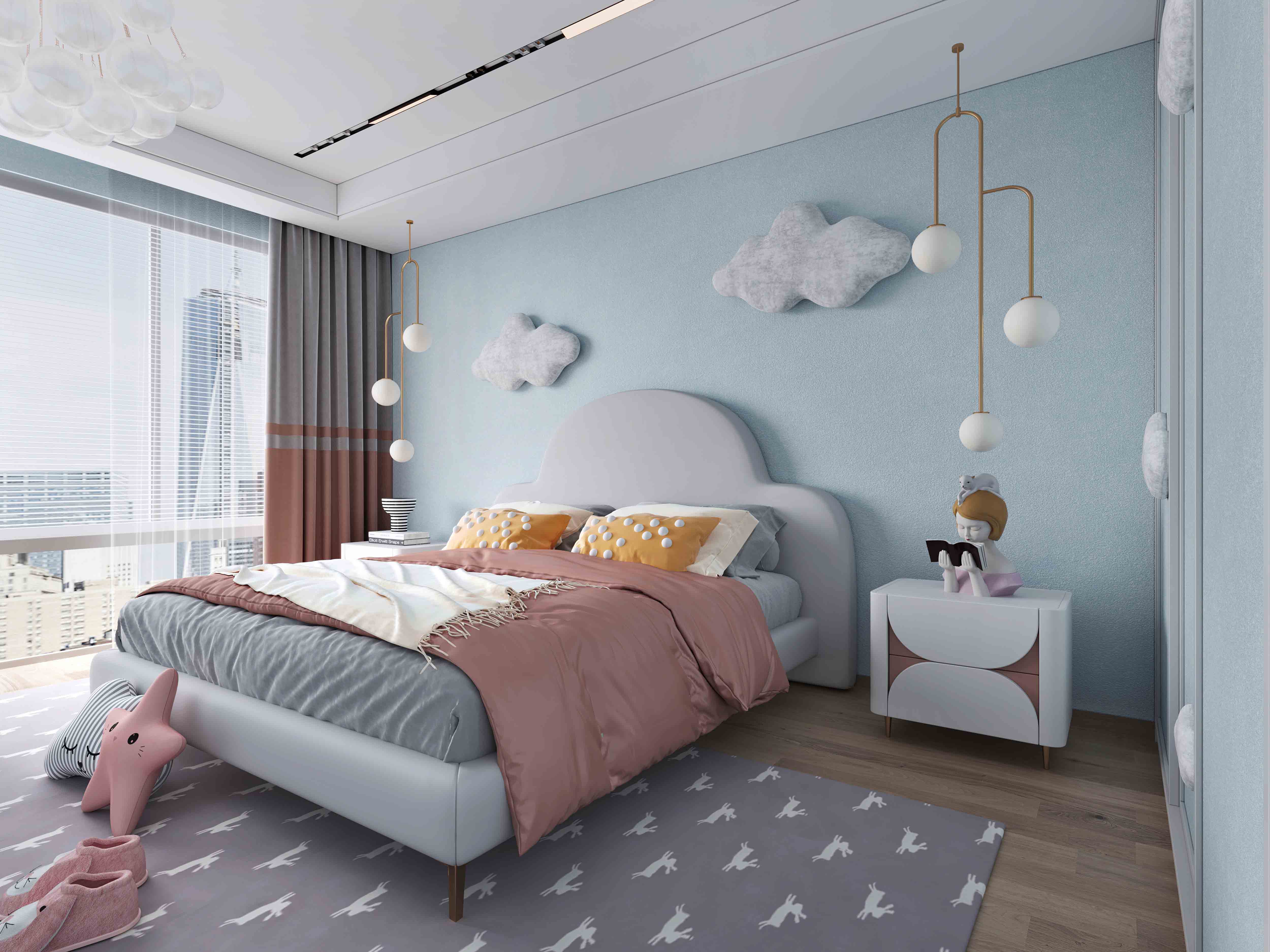 克朗尼儿童房设计|克朗尼艺术漆给宝宝的色彩世界-克朗尼【官网】