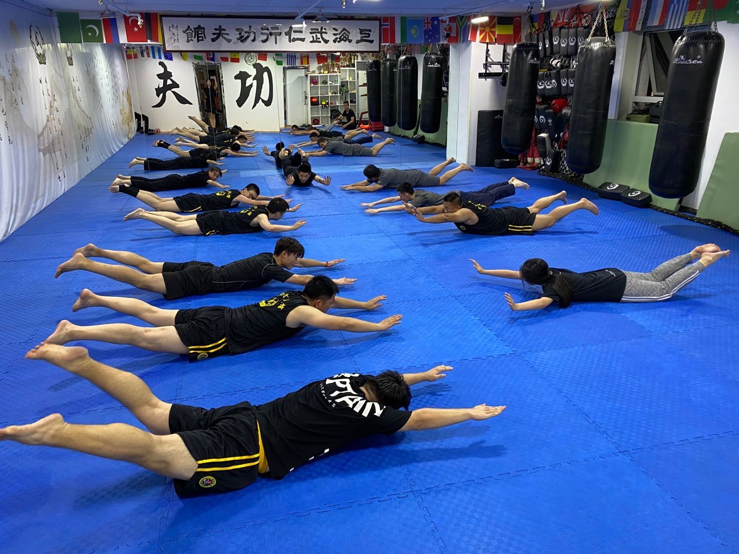 闵行区散打和自由搏击街头格斗术培训