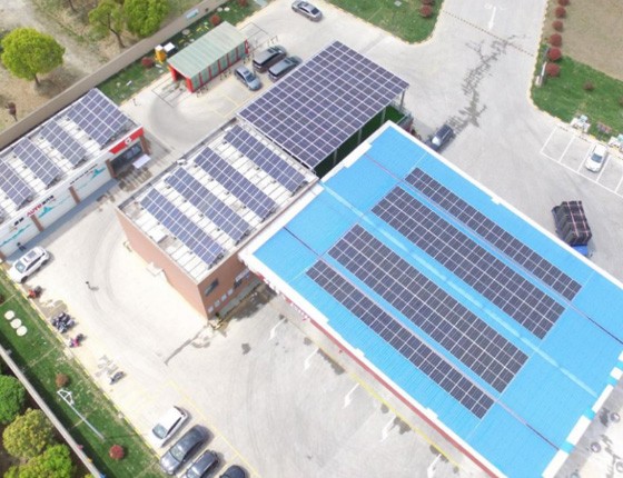 Gas station photovoltaic