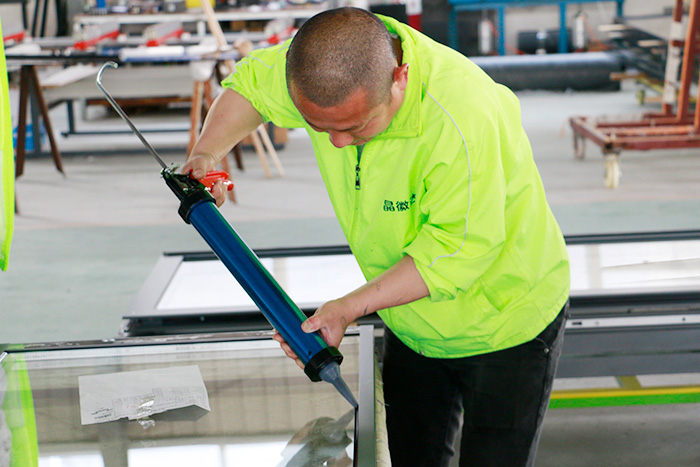 福州门窗生产车间-晶徽达门窗