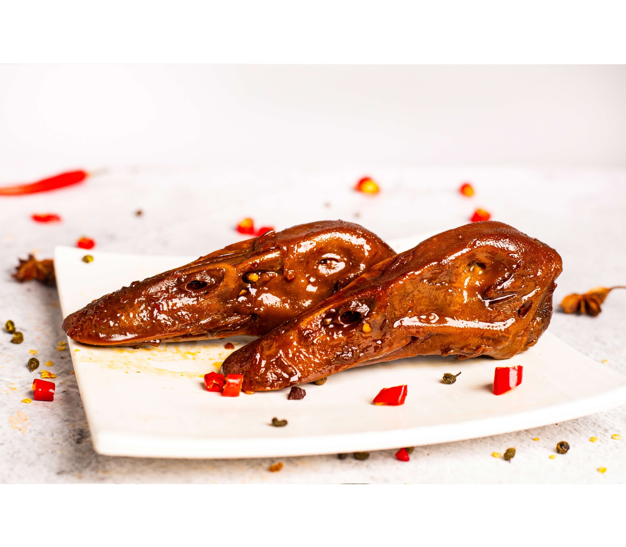 甜辣鸭头-沈阳市老鸭伯餐饮管理有限公司