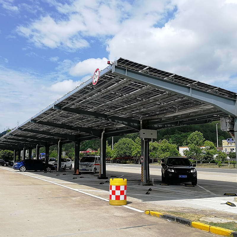 停车棚项目0510-83231889●彩钢瓦屋面光伏支架系统●水泥平屋顶地面
