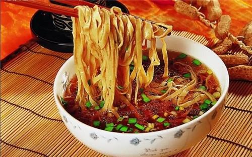 中卫沙蒿面-关于一碗面食的讲究